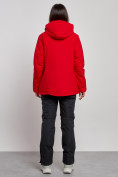 Оптом Горнолыжный костюм женский большого размера зимний красного цвета 03507Kr в Санкт-Петербурге, фото 4
