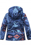 Оптом Куртка горнолыжная для мальчика УЦЕНКА темно-синего цвета 0380TS в Екатеринбурге, фото 2