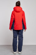 Оптом Горнолыжный костюм женский большого размера зимний красного цвета 03960Kr в Перми, фото 4