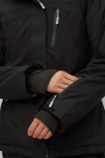 Оптом Горнолыжный костюм женский черного цвета 0507Ch в Перми, фото 16
