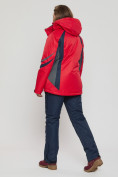 Оптом Горнолыжная костюм женский большого размера красного цвета 052012Kr, фото 17