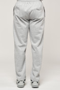 Оптом Брюки штаны спортивные с карманами мужские светло-серого цвета 061SS, фото 12