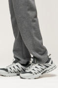 Оптом Брюки штаны спортивные с карманами мужские серого цвета 061Sr, фото 12