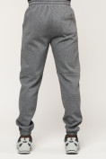 Оптом Брюки джоггеры спортивные с карманами мужские серого цвета 062Sr, фото 15