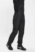 Оптом Горнолыжный костюм мужской черного цвета 077010Ch, фото 15