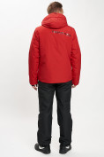 Оптом Горнолыжный костюм мужской красного цвета 077010Kr, фото 6
