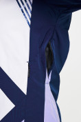 Оптом Горнолыжный костюм женский фиолетового цвета 077031F в Казани, фото 11
