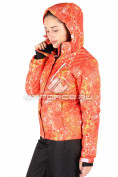 Оптом Куртка горнолыжная женская оранжевого цвета 78O, фото 2