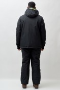 Оптом Горнолыжная куртка мужская УЦЕНКА черного цвета 0915Ch, фото 9