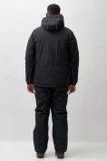 Оптом Горнолыжная куртка мужская УЦЕНКА черного цвета 0919Ch, фото 10