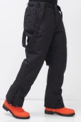 Оптом Брюки горнолыжные мужские УЦЕНКА черного цвета 0946Ch, фото 3