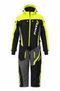 Оптом Комбинезон мужской для снегохода УЦЕНКА желтого цвета 0951J