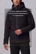 Оптом Мужской костюм из софтшелла и мембраной большого размера черного цвета 09611Ch, фото 10