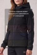 Оптом Женский костюм из софтшелла с флисом и мембраной — утепленный черного цвета 09612Ch, фото 10