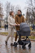 Оптом Женский костюм из софтшелла с флисом и мембраной — утепленный серого цвета 09612Sr, фото 9