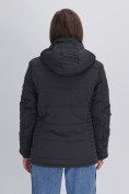Оптом Куртки подростковые мужские женские темно-серого цвета 0995TC в Екатеринбурге, фото 4