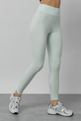 Оптом Легинсы для фитнеса женские белого цвета 1005Bl в Алма-Ате, фото 3