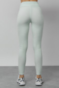 Оптом Легинсы для фитнеса женские белого цвета 1005Bl в Астане, фото 4