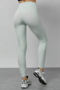 Оптом Легинсы для фитнеса женские белого цвета 1005Bl в Сочи, фото 6