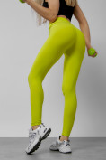 Оптом Легинсы для фитнеса женские салатового цвета 1005Sl, фото 14