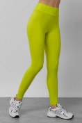 Оптом Легинсы для фитнеса женские салатового цвета 1005Sl, фото 8