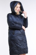 Оптом Куртка зимняя женская стеганная темно-фиолетовый цвета 105-917_122TF в Сочи, фото 4