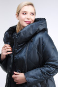 Оптом Куртка зимняя женская стеганная темно-зеленый цвета 105-917_123TZ в Екатеринбурге, фото 6