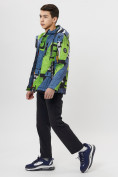 Оптом Куртка демисезонная для мальчика зеленого цвета 107Z в Казани, фото 8
