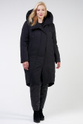 Оптом Куртка зимняя женская классическая черного цвета 118-932_701Ch в  Красноярске