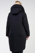 Оптом Куртка зимняя женская классическая черного цвета 118-932_701Ch в Новосибирске, фото 5