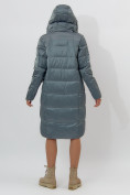 Оптом Пальто утепленное женское зимние зеленого цвета 11201Z в Екатеринбурге, фото 14