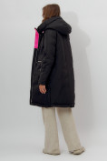 Оптом Пальто утепленное женское зимние черного цвета 112209Ch в Екатеринбурге, фото 6