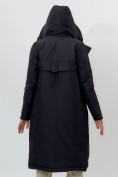 Оптом Пальто утепленное женское зимние черного цвета 112210Ch в Екатеринбурге, фото 9