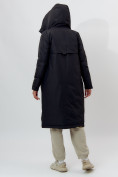 Оптом Пальто утепленное женское зимние черного цвета 112210Ch в Екатеринбурге, фото 5