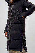 Оптом Пальто утепленное женское зимние черного цвета 112253Ch в Екатеринбурге, фото 14