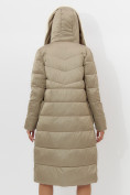 Оптом Пальто утепленное женское зимние бирюзового цвета 112268Br в Екатеринбурге, фото 18