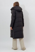 Оптом Пальто утепленное женское зимние черного цвета 113135Ch в Екатеринбурге, фото 5