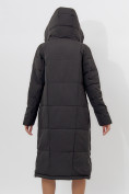 Оптом Пальто утепленное женское зимние черного цвета 113151Ch в Екатеринбурге, фото 21