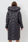 Оптом Пальто утепленное женское зимние черного цвета 11373Ch в Екатеринбурге, фото 17