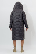 Оптом Пальто утепленное женское зимние черного цвета 11373Ch в Екатеринбурге, фото 13
