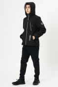 Оптом Куртка демисезонная для мальчика черного цвета 1166Ch в Казани, фото 7