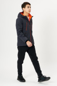 Оптом Куртка демисезонная для мальчика темно-серого цвета 1166TC в Казани, фото 8