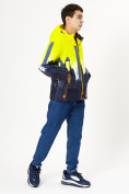 Оптом Куртка демисезонная для мальчика желтого цвета 1168J в Казани, фото 4