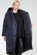 Оптом Куртка зимняя женская классическая  темно-серого цвета 118-931_123TC, фото 10