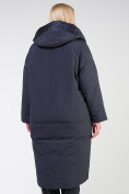 Оптом Куртка зимняя женская классическая  темно-серого цвета 118-931_123TC, фото 4