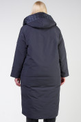 Оптом Куртка зимняя женская классическая  темно-серого цвета 118-931_123TC, фото 5