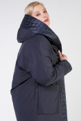 Оптом Куртка зимняя женская классическая  темно-серого цвета 118-931_123TC, фото 7