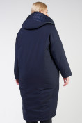 Оптом Куртка зимняя женская классическая  темно-синего цвета 118-931_15TS в Перми, фото 4