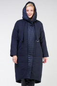 Оптом Куртка зимняя женская классическая  темно-синего цвета 118-931_15TS, фото 6
