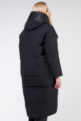 Оптом Куртка зимняя женская классическая черного цвета 118-931_701Ch, фото 6